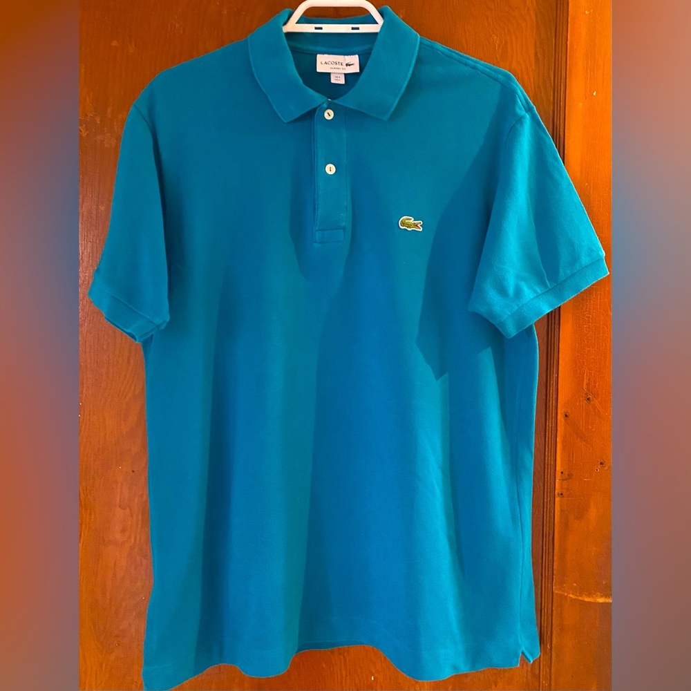 Classic Lacoste piqued polo